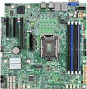 Серверная системная плата Intel® Server Board S1200SPSR LGA1151, Intel® Xeon® E3-1200 v5/v6, Intel® C232, 4x DDR4 ECC UDIMM Up to 64 GB, 2xPCI-E