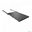 NTSS Полка выдвижная NTSS глубина 700мм, крепление 19 1U, для шкафов глубиной 1000мм, черный RAL 9005 NTSS-MSKB-FS-1000-BL