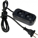 Сетевой удлинитель Panasonic X-tendia 5м (2 розетки) черный (блистер)