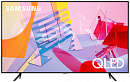 Телевизор QLED Samsung 43" QE43Q60BAUXCE Q черный 4K Ultra HD 60Hz DVB-T DVB-T2 DVB-C DVB-S DVB-S2 WiFi Smart TV