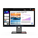 Монитор Lenovo ThinkVision P24Q-40 23.8“ 16:9 QHD (2560x1440) IPS, 120Hz, 300N, 1xHDMI 2.1 TMDS, 1xDP 1.4 (HBR2), 1xDP 1.4 Out, 1xUSB-B (USB 5Gbps), 3