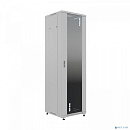 NTSS Шкаф напольный универсальный серверный NTSS R 18U 600х600мм, 4 профиля 19, двери стекло и сплошная металл, боковые стенки съемные, регулируемые о