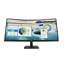 LCD HP 34'' P34hc G4 Curved Monitor {VA 3440x1440 178/178 60Hz 5ms 250cd 178/178 3500:1 8bit HDMI2.0 DisplayPort1.2 3xUSB3.2 USB-C3.2 AudioOut 2x3W VE