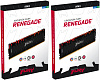 Память оперативная/ Kingston 32GB3600MHz DDR4 CL16DIMM (Kit of4)FURYRenegadeRGB