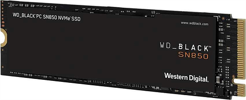 SSD WD Western Digital BLACK SN850 NVMe 1Tb M.2 2280 WDS100T1X0E, 1 year