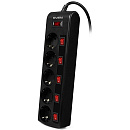 SVEN Фильтр SF-05PL 1.8 м (5 розеток), черный, цветная коробка [SV-015152]