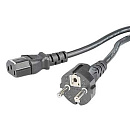 Кабель Hama H-29934 IEC C13 Евровилка 1.5м (00029934) черный
