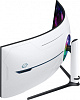 Монитор Samsung 57" Odyssey Neo G9 S57CG952NI черный VA LED 32:9 HDMI полуматовая HAS Piv 420cd 178гр/178гр 7680x2160 240Hz FreeSync Premium Pro DP Du
