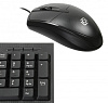 Клавиатура + мышь Оклик 640M клав:черный мышь:черный USB (1102281)