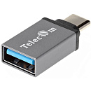Telecom Переходник OTG USB 3.1 Type-C --> USB 3.0 Af [TA431M] [6926123463710]