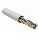 ITK LC1-C5E04-128 Кабель связи витая пара U/UTP, кат.5E 4х2х24 AWG solid, LSZH, 305м, белый