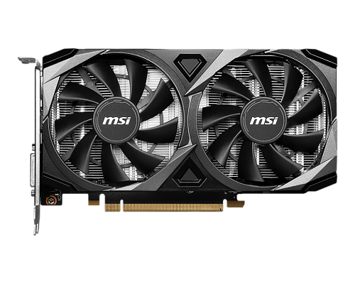 Видеокарта/ VGA MSI NVIDIA GeForce RTX 3050 VENT 2X XS 8G OC 8GB, GDDR6/128-bit, PCIe 4.0, 1xDVI-D, 1xHDMI 2.1, 1xDP, 2.3-slot