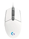 Мышка USB OPTICAL G102 LIGHTSY WHITE 910-005809 LOGITECH