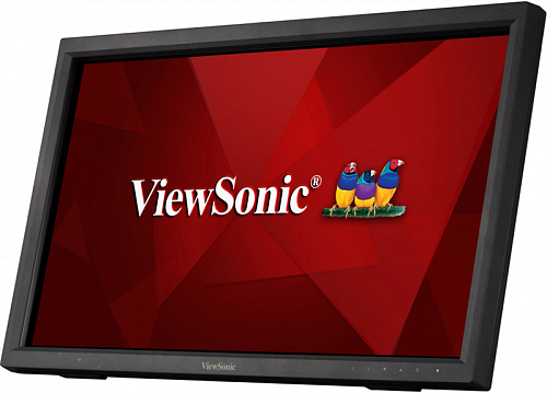 Viewsonic 21.5" TD2223 Touch VA LED, 1920x1080, 5ms, 250cd/m2, 50Mln:1, 178°/178°, VGA, DVI, HDMI, DP, USB*2, Speakers, bookstand style, Black