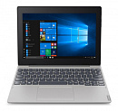 Планшет Lenovo IdeaPad D330-10IGM Celeron N4000 (1.1) 2C/RAM4Gb/ROM64Gb 10.1" 1280x800/3G/4G/Windows 10/серебристый/5Mpix/2Mpix/BT/WiFi/Touch/microSD