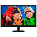 27" Philips 273V5LSB 1920x1080 TN LED 16:9 5ms VGA DVI-D 10M:1 170/160 300cd Black