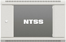 Шкаф коммутационный NTSS Премиум (NTSS-W18U6045GS-2) настенный 18U 600x450мм пер.дв.стекл 60кг серый 350мм 30.5кг 220град. 900мм IP20 сталь