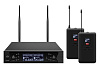 Микрофонная радиосистема [AX-7000L] Axelvox [DWS7000HT (LT Bundle)] UHF 710-726 MHz, 100 каналов,LCD дисплей, 2х ИК порт, 2x поясных передатчика, 2x г