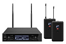 Микрофонная радиосистема [AX-7000L] Axelvox [DWS7000HT (LT Bundle)] UHF 710-726 MHz, 100 каналов,LCD дисплей, 2х ИК порт, 2x поясных передатчика, 2x г