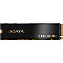 Твердотельный накопитель/ ADATA SSD LEGEND 960, 2000GB, M.2(22x80mm), NVMe 1.4, PCIe 4.0 x4, 3D NAND, R/W 7400/6800MB/s, IOPs 750 000/630 000, DRAM