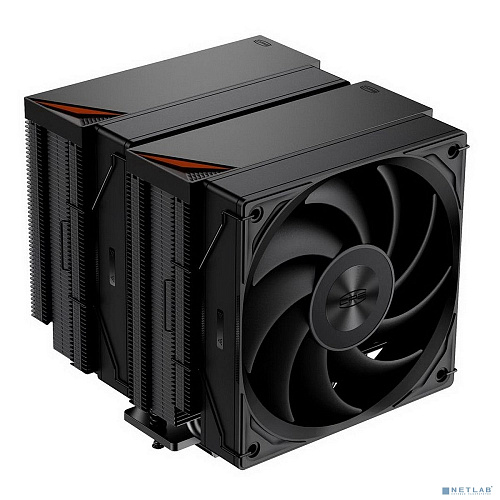 Кулер для процессора/ PCCooler RZ620 BK (260W, 4-pin PWM, 157.5mm, Al/Cu, 6x6mm, 1x120mm, 86.73CFM, 32dBA, 2200RPM, S: 1851/1700/1200/115X, AM5/AM4, b