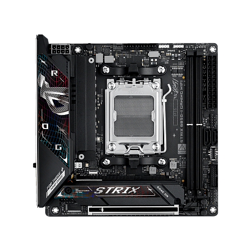 Материнская плата ASUS ROG STRIX B850-I GAMING WIFI AM5 mini-ITX 2xDDR5 PCIEx16 2xM.2 2xUSB-C HDMI 2.5GLAN WIFI 7