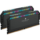 Память оперативная/ Corsair DDR5, 5600MHz 64GB 2x32GB DIMM, Unbuffered, 40-40-40-77, Std PMIC, XMP 3.0, DOMINATOR PLATINUM RGB DDR5 Black