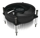 Cooler Master I30P, Intel 115*, 65W, Al, 3pin, PushPin