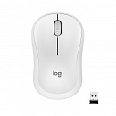 Мышь Logitech Silent M221 белый оптическая (1000dpi) silent беспроводная USB для ноутбука (3but)