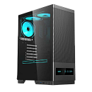 Корпус для ПК ACD Citadel 108DB ATX, Type-C + 2 X USB ports + HD audio combo, Mesh, TG, Black