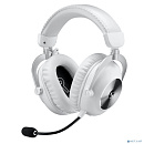 Наушники с микрофоном Logitech G Pro X 2 Lightspeed белый мониторные BT/Radio/3.5mm оголовье (981-001271)
