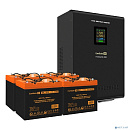 Exegate EX296639RUS Комплект ИБП EX296003RUS + батарея 55Ач EX285652RUS 4шт (инвертор, синус, для котла, настенный) FineSine SX-3000.LCD.AVR.2SH.T <30