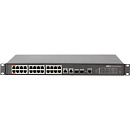 2xCombo 1000 Base-T/SFP 24x 10/100 Base-T（Hi-PoE/PoE+/PoE）IEEE802.3af/IEEE802.3at/Hi-PoE Мощность PoE 240Вт Размеры 440мм×300мм×44мм