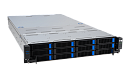 Сервер ASUS RS720-E11-RS12U, 2U, 2 x LGA4677, 32 DIMM DDR5, 12 x 3.5”/2.5" (8 x NVMe/SAS*/SATA + 4 NVMe/SATA hs), 2x M.2 slot 2280, 2x10Gbe RJ45, 8 sl