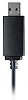 Наушники с микрофоном A4Tech HU-11 черный 2м накладные USB оголовье (HU-11/USB/BLACK)