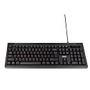 Проводная клавиатура HIPER HOK-121 {Мебранная, 104к, кабель 1.5м, USB}