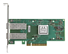 Mellanox ConnectX-5 EN network interface card, 25GbE dual-port SFP28, PCIe Gen 3.0 x8, tall bracket, 1 year
