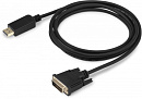 Кабель аудио-видео Buro 1.1v DisplayPort (m)/DVI-D (Dual Link) (m) 2м. позолоч.конт. черный (BHP DPP_DVI-2)