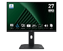 Монитор MSI PRO MP275PG 27" 16:9 FHD(1920x1080), IPS Flat, 1ms(MPRT), 1300:1, 100M:1, 300nits, 178/178, HDMI 1.4b, DP 1.2a, VGA, Speaker, Tilt, Swivel
