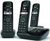 телефонный аппарат gigaset as690a trio black