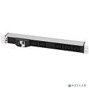REM Блок розеток Rem-32 с авт., 5 IEC 60320 C19, 32А, алюм., 19", колодка(R-32-5C19-A-440-K)
