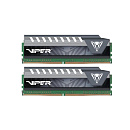 Модуль памяти PATRIOT Viper Elite Gaming DDR4 Общий объём памяти 16Гб Module capacity 8Гб Количество 2 2133 МГц Множитель частоты шины 14 1.2 В черный
