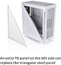 Корпус Thermaltake Divider 500 TG Air Snow белый без БП ATX 8x120mm 5x140mm 2xUSB3.0 audio bott PSU