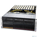 Supermicro SYS-420GP-TNR 4U, 10x Dual Slot GPU, 2xLGA4189 (up to 270W), 32xDDR4(3200),16x2.5" SAS/SATA, 8x2.5" SAS/SATA/NVME, 10xPCIE x16 (for GPU),1x