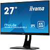 27" Iiyama ProLite XUB2792UHSU-B1 3840x2160@60Гц IPS LED 16:9 4ms DVI HDMI DP 2*USB3.0 80M:1 1000:1 178/178 300cd HAS Pivot Swivel Tilt 2*Speakers 2Вт