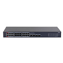 DAHUA DH-CS4228-24GT-375 24-портовый гигабитный PoE коммутатор с функцией облачного управления, 24xRJ45 1Gb PoE, 2xRJ45 1Gb uplink, 2xSFP 1Gb; суммарн