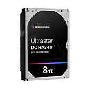 Жесткий диск серверный Western Digital 3.5" 8TB Ultrastar DC HA340 (WUS721208BLE604) SATA 6Gb/s, 7200rpm, 256MB