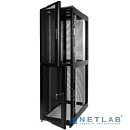 ЦМО Шкаф серверный ПРОФ напольный колокейшн 40U (600 х 1000) 2 секции, дверь перф. 2 шт., черный, в сборе (ШТК-СП-К-2-40.6.10-44АА-Ч)
