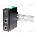 PoE-инжектор OSNOVO Midspan-1/903G(Booster) Промышленный PoE-инжектор Gigabit Ethernet на 90W с бустером напряжения. Соответствует стандартам PoE IEEE
