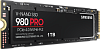 Твердотельные накопители/ Samsung SSD 980 PRO, 1000GB, M.2(22x80mm), NVMe 1.3c, PCIe 4.0 x4, 3-bit MLC, R/W 7000/5000MB/s, IOPs 1 000 000/1 000 000,